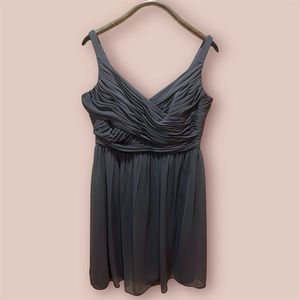 David’s Bridal Grey Dress